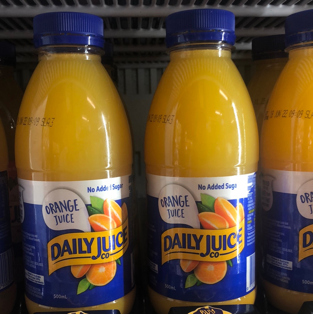 Daily juice orange clearance juice